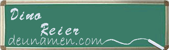 Dino Reier Visitenkarte